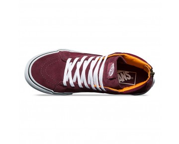 Chaussures Vans Sk8-Hi Slim Zip Homme/Femme Port Royale/True White NO. 8GROC7