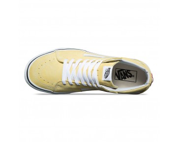 Chaussures Vans Sk8-Hi Homme/Femme Dusky Citron/True White NO. 8GEOUX