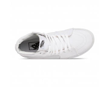 Chaussures Vans Sk8-Hi Homme/Femme True White NO. D5IW00