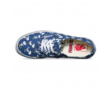 Chaussures Vans X Peanuts Authentic Homme/Femme Snoopy/Encre Bleu NO. 8EMOQW