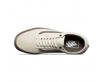 Chaussures Vans C&D Old Skool Homme/Femme (C&D) Cream/Walnut NO. 8G1MOL