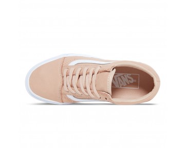 Chaussures Vans Premium Leather Old Skool Homme (Premium Leather) Toasted Almond/True White NO. 8G1NRR