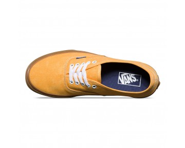 Chaussures Vans Washed Authentic Homme/Femme (Washed Canvas) Citrus/Gum NO. 8EMMQT