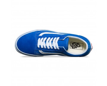 Chaussures Vans Daim Old Skool Homme/Femme (Suede/Canvas) Imperial Blue/True White NO. 8G1MWG