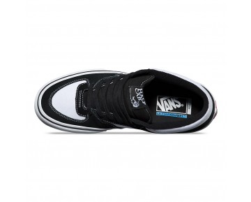 Chaussures Vans Half Cab Pro Homme White/Black/White NO. 8CPYX4