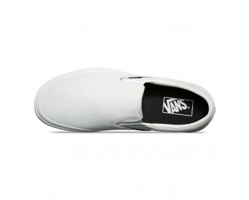 Chaussures Vans Classic Slip-On Homme/Femme White/Snake NO. 8F7OIG