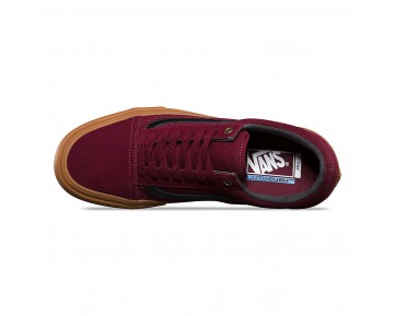 Chaussures Vans Old Skool Pro Homme Port/Black/Gum NO. 46SN1W
