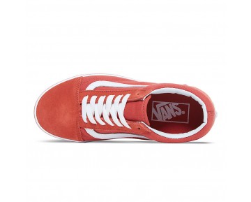 Chaussures Vans Daim Old Skool Homme/Femme (Suede/Canvas) Tandori Spice/True White NO. 8G1O08