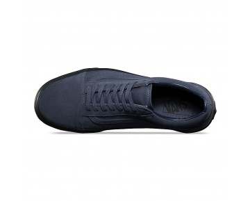 Chaussures Vans En Daim Old Skool Homme/Femme Navy/Black NO. 8G159F