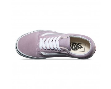 Chaussures Vans Old Skool Femme Sea Fog/True White NO. 8G1OVS
