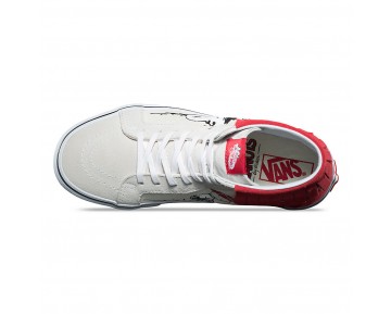 Chaussures Vans X Peanuts Sk8-Hi Moc Femme Snoopy/Rouge NO. 44LOQT