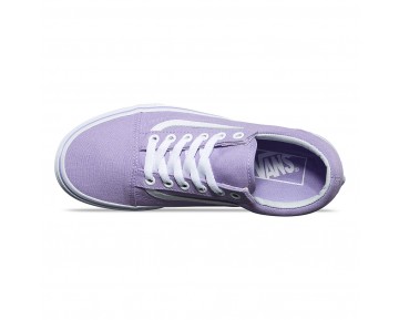 Chaussures Vans Pastels Old Skool Femme Lavender/True White NO. 8G1MMD
