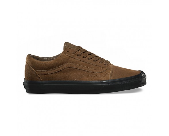 Chaussures Vans En Daim Old Skool Homme/Femme Teak/Black NO. 8G1OT2