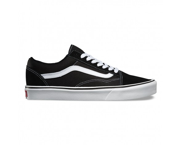 Chaussures Vans En Daim Old Skool Lite Homme/Femme Black/White NO. Z5WIJU