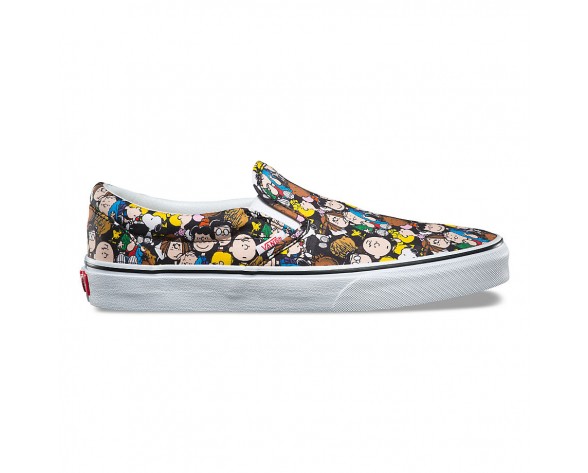Chaussures Vans X Peanuts Classic Slip-On Homme/Femme Peanuts/Noir NO. 8F7OQX
