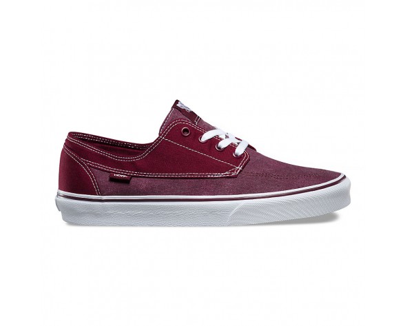Chaussures Vans Washed Brigata Homme (Washed Canvas) Port Royale/White NO. ZABMTM