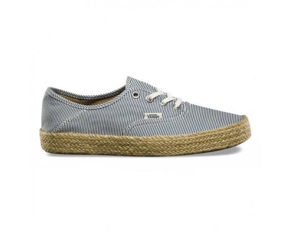 Chaussures Vans Espadrilles Authentic Femme Micro Stripes NO. 8HON4M