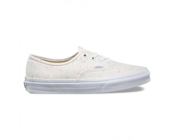 Chaussures Vans Jersey Speckle Authentic Femme (Speckle Jersey) Cream/True White NO. 8EMMQG