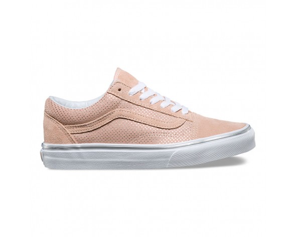 Chaussures Vans Metallic Dots Old Skool Femme (Metallic Dots) Rose/Spanish Villa NO. 8G1MU5