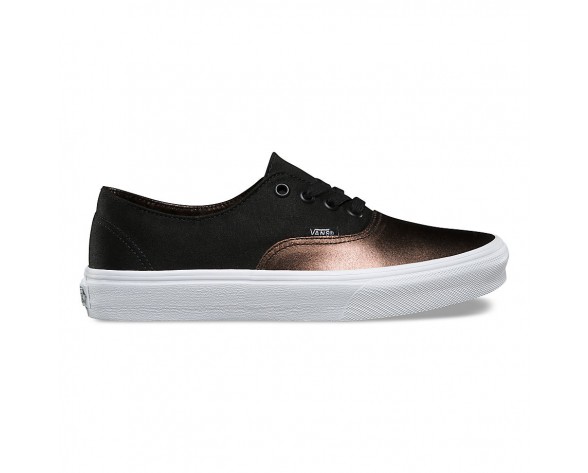 Chaussures Vans Metallic Authentic Decon Femme (Metallic Canvas) Black NO. 8EPMRJ