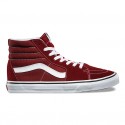 Chaussures Vans Sk8-Hi Homme/Femme Madder Brown/True White NO. 8GEOVK