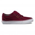 Chaussures Vans Chukka Low Homme (10 Oz. Canvas) Port/White NO. 8CGN2F