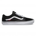 Chaussures Vans Old Skool Pro Homme Black/White NO. ZD4Y28