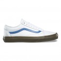 Chaussures Vans Old Skool Homme/Femme True White/Delft/Gum NO. 8G1OB7