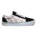 Chaussures Vans X Peanuts Old Skool Femme Noir NO. 8G1OQV