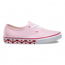 Chaussures Vans Hearts Tape Authentic Femme (Hearts Tape) Pink Lady/Red NO. 8EMMLQ